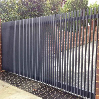 Outdoor Aluminium Vertical Louvers Shutters Frame Exterior Ventilation Grilles