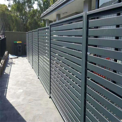 Outdoor Aluminium Vertical Louvers Shutters Frame Exterior Ventilation Grilles