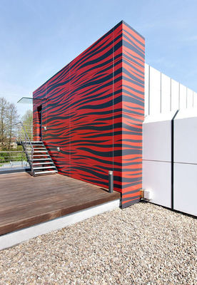 2mm Exterior Aluminum Composite Panels Decorative Lightweight