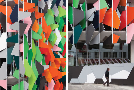 Ventilation Aluminum Composite Panels Cladding Decorative Soundproof