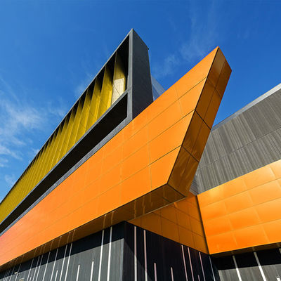 Ventilation Aluminum Composite Panels Cladding Decorative Soundproof