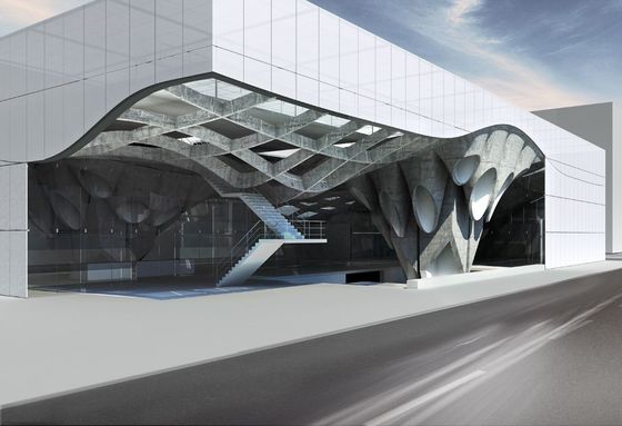 Cladding Planks For Curtain Wall Metal Curved Architectural Aluminium Price Perforated Panel Outdoor Modern Build Wall