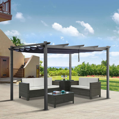 4x4 Uplion Tent Hardtop Waterproof Aluminium Bioclimatic 4x3 Retractable Gazebo Poland Bioclimatica Retractil Pergola Ki