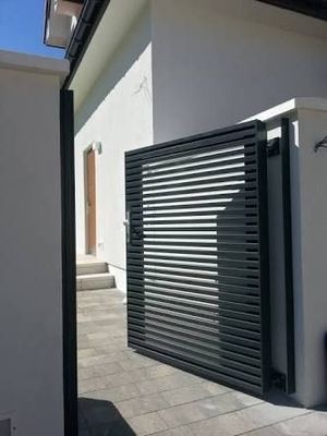 Single wall double gate design fence and square pipe small room designs in Pakistan gate prices iron door gates