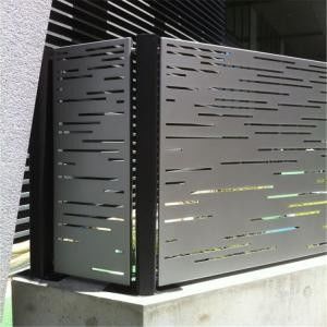 Architectural Ventilating Louver External Outdoor Laser Cut Decorative Cladding System Metal Aluminum Air condition Vent
