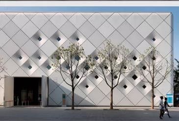 Aluminium Glass Curtain Wall Outdoor Facade Decoration Spider Profile
