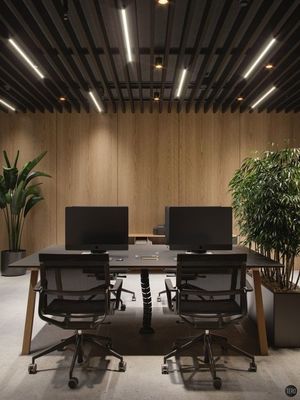 Building Soundproof Aluminium Ceiling Panel Grid Baffle Cnc Grate Punching