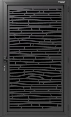 Garden Modern Aluminium Profile Gate Exterior Folding Gate Security