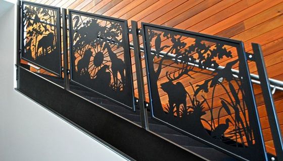 Cast Aluminum Privacy Fence Soundproof Aluminium Balcony Fence